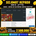 JACKPOT SLOT GACOR MAIN GATES OF OLYMPUS SUPER SCATTER 25 OKTOBER 2025